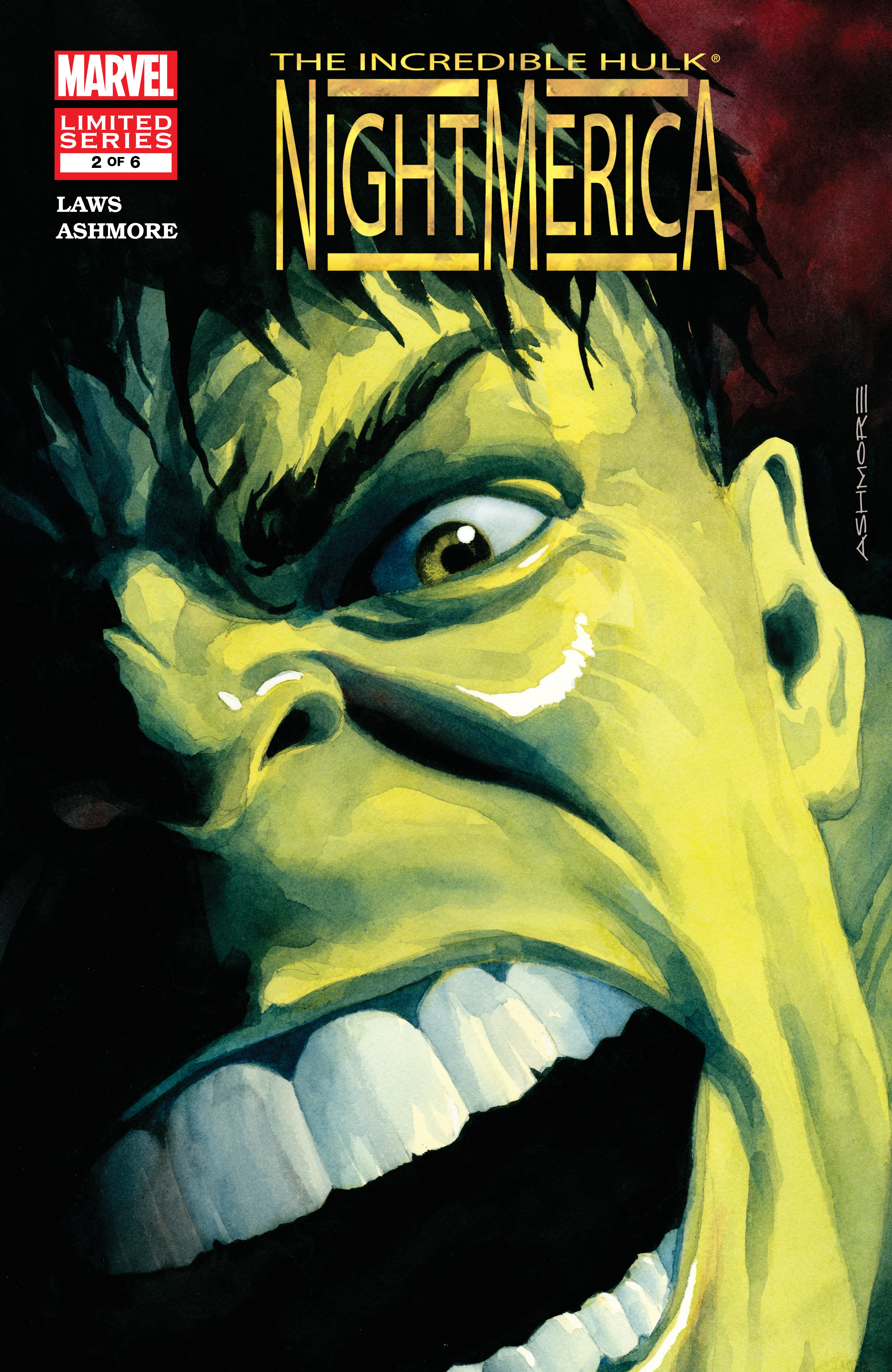 Hulk: Nightmerica #2 (Marvel, 2003 — Cover A) cover